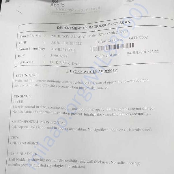 Medical Report