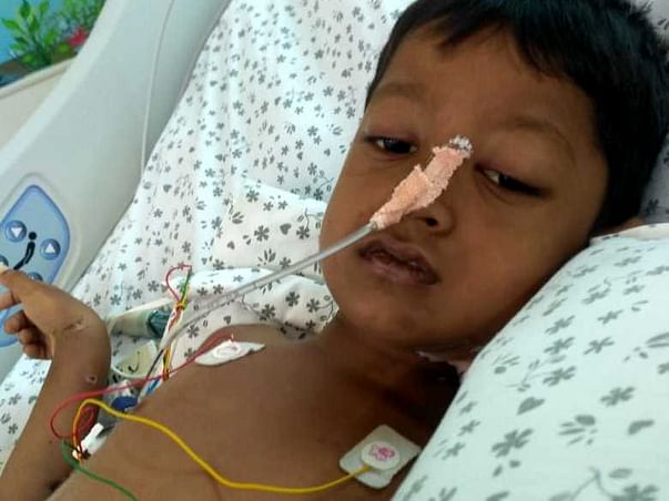 Help 6-Year-Old, Ashwanth Fight Brain Stroke