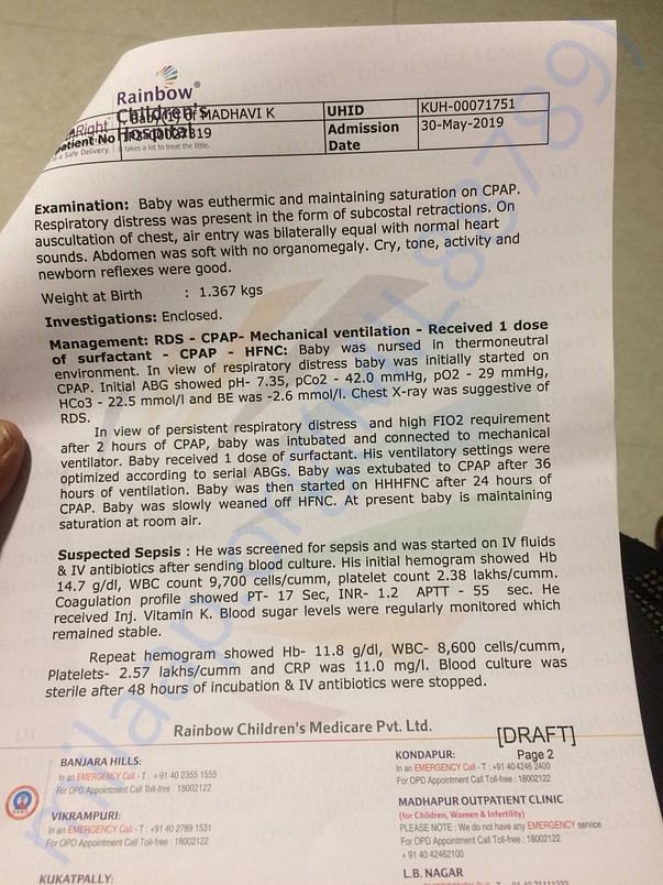 Medical Summary page2