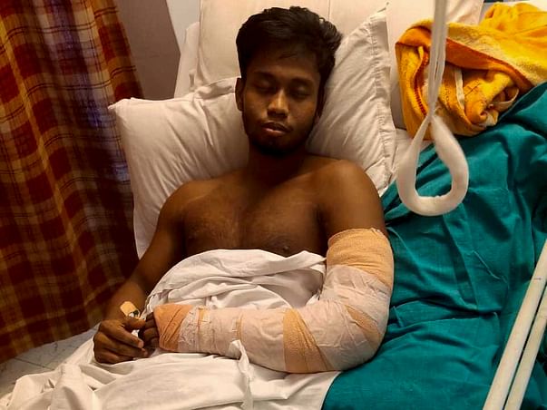 Help Santanu to regain use of his arm