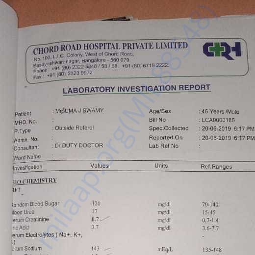 Medical Report