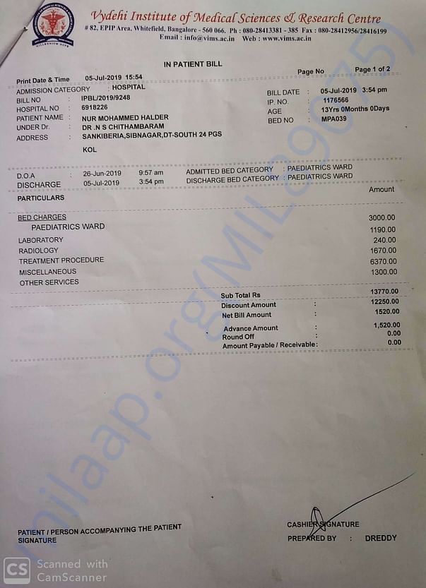 Medical Bills