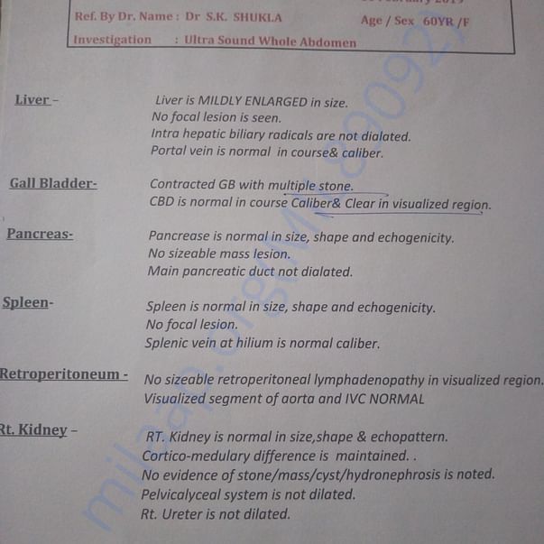 Medical Report