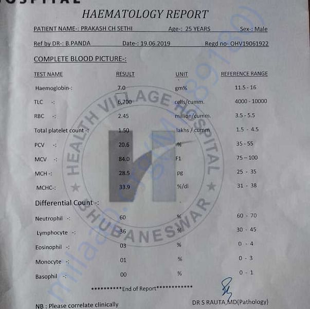 Medical Report
