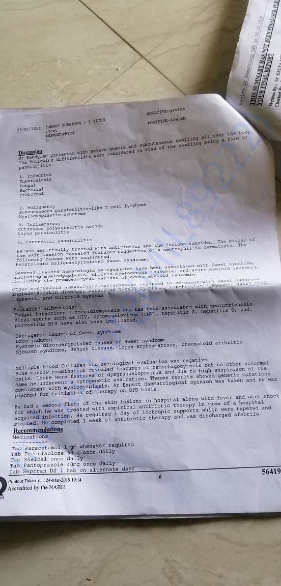 doctor report part 6