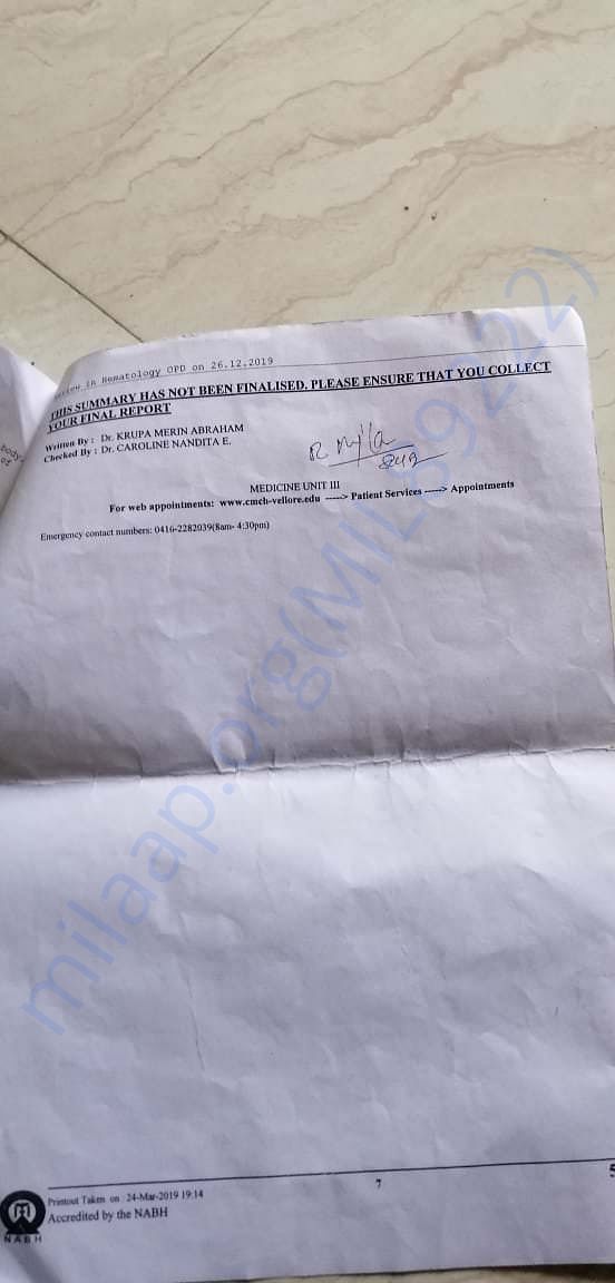 doctor report part 7