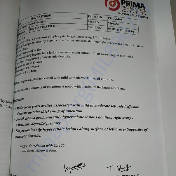 Medical Report