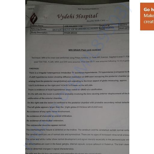 Medical Report