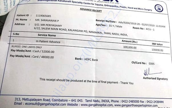 Initial payment