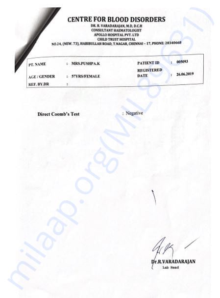 Hospital Report 6