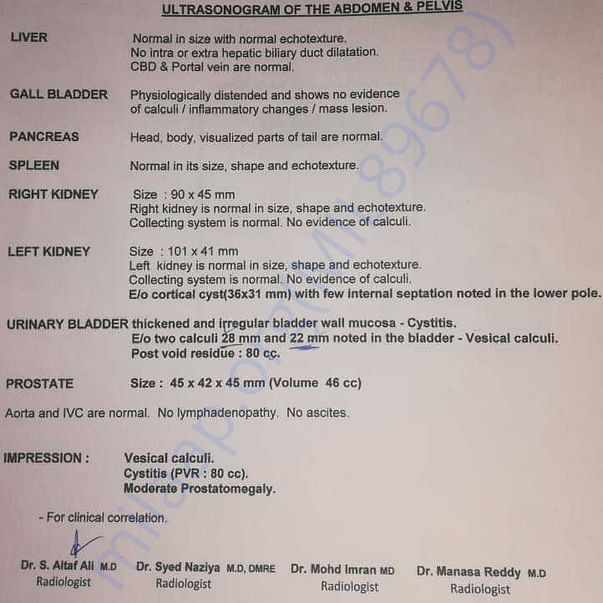 Medical Report