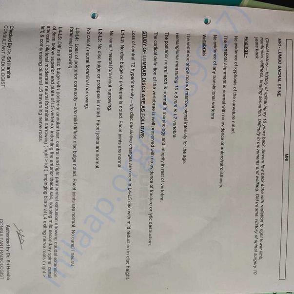 Medical Report