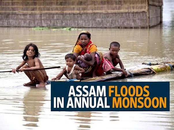 Help For Assam floods: Over 8 lakh affected, 6 dead till 13 July 2019