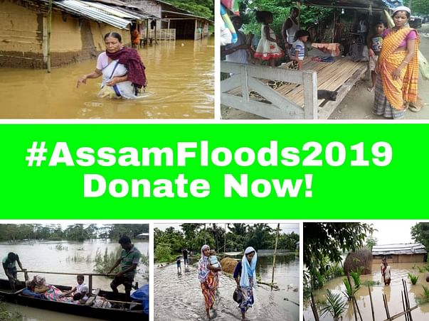 Helping Flood Victims in Assam