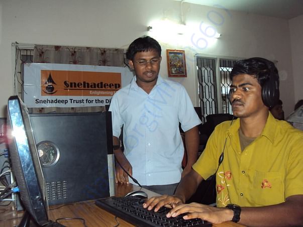computer training for the blind