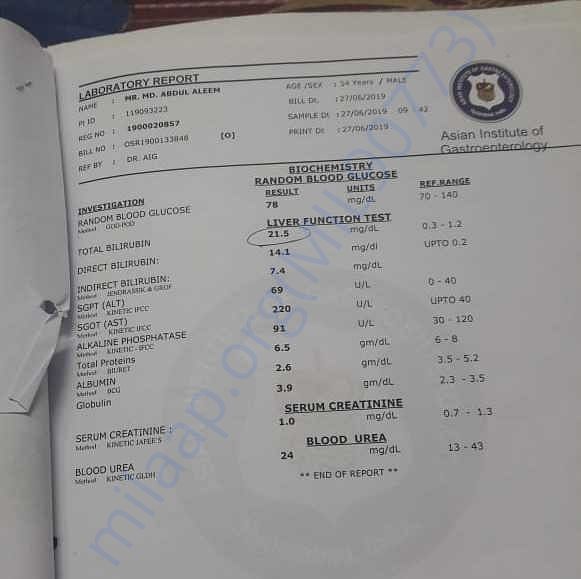 Medical Report
