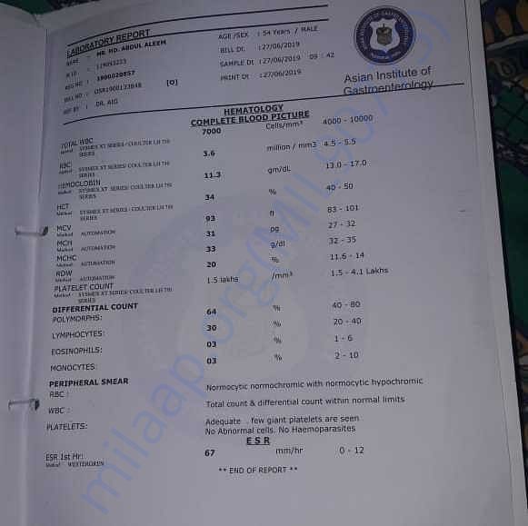Medical Report