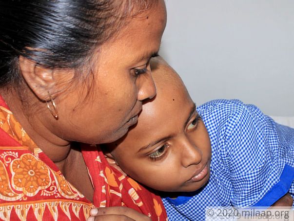 Abhimanyu has cancer and needs a transplant to survive.