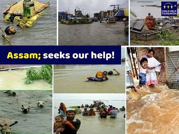 Give It To Assam Flood Victims.