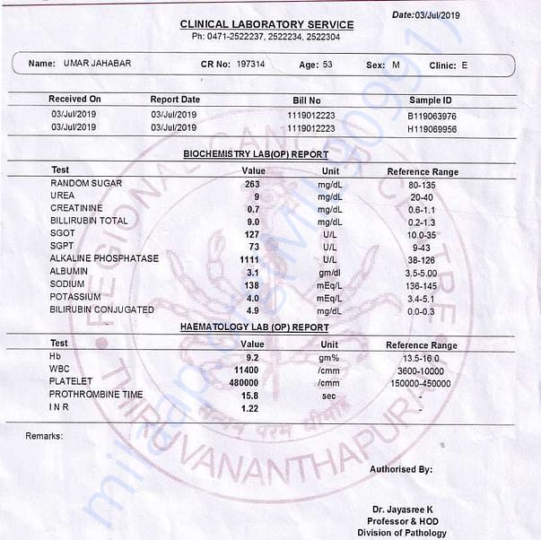 Medical Report