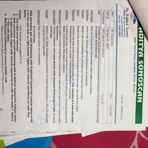 Medical Report