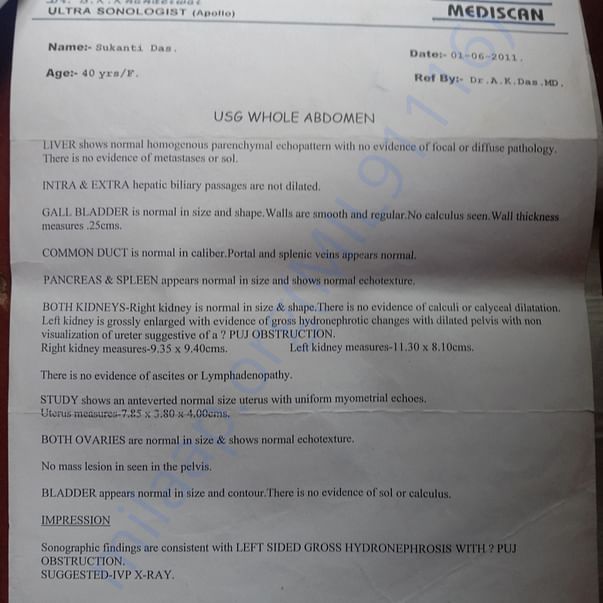Medical Report
