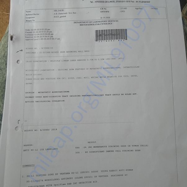 Medical Report