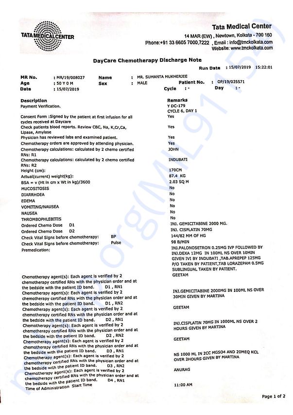 Medical Report