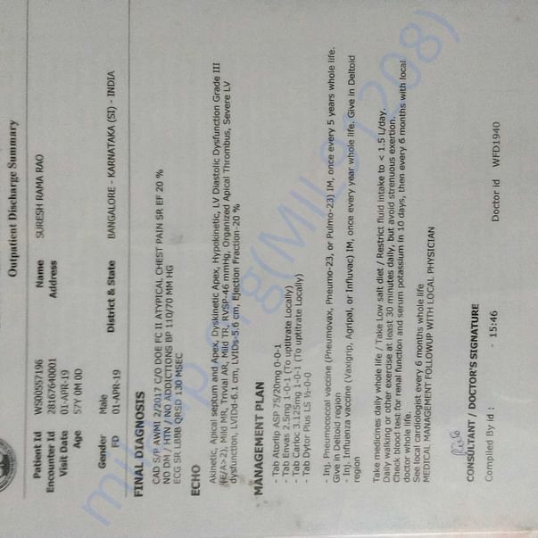 Medical Report