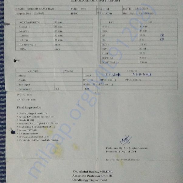 Medical Report