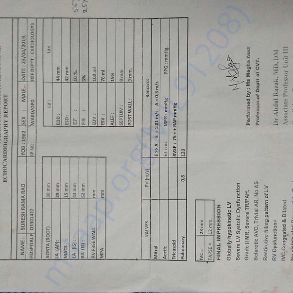 Medical Report