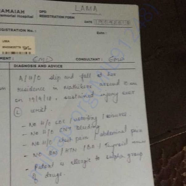 Medical Report