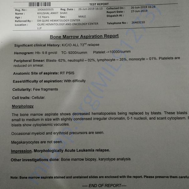 Medical Report