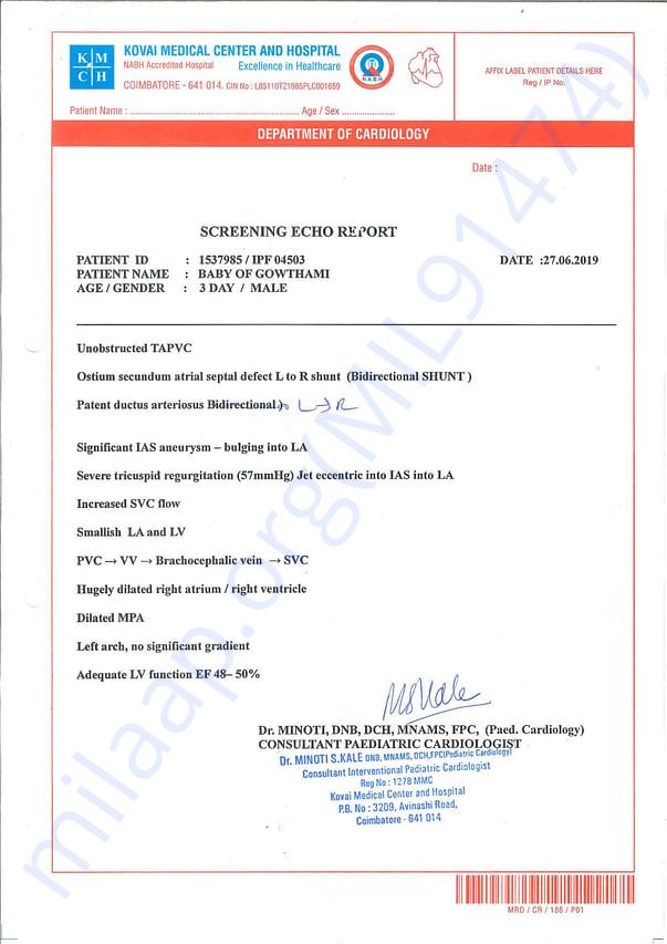 Medical Report