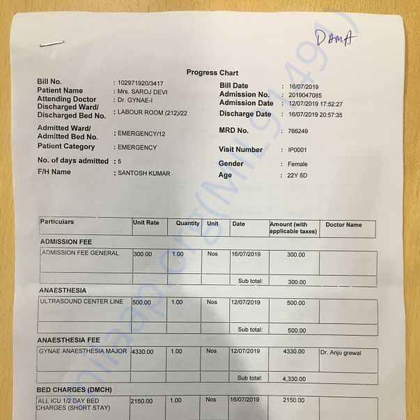 Medical Bill