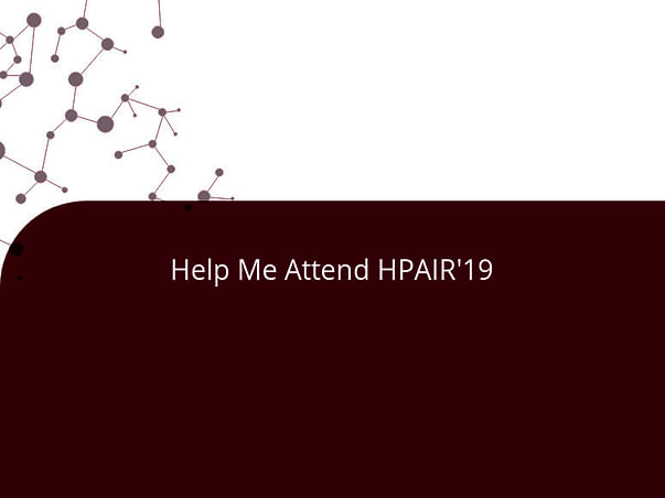 Help Me Attend HPAIR'19