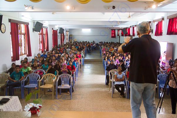 PRESENTATION AT ST.XAVIER'S COLLEGE - MAPUSA, GOA