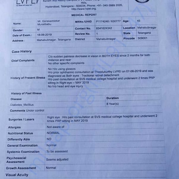 Medical Report