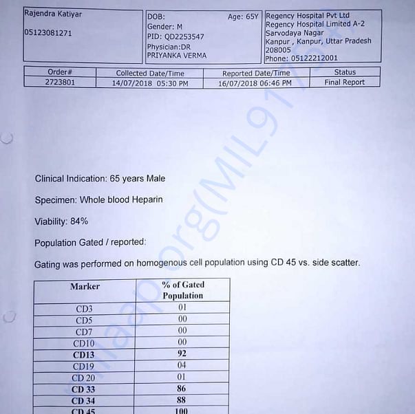 Medical Report