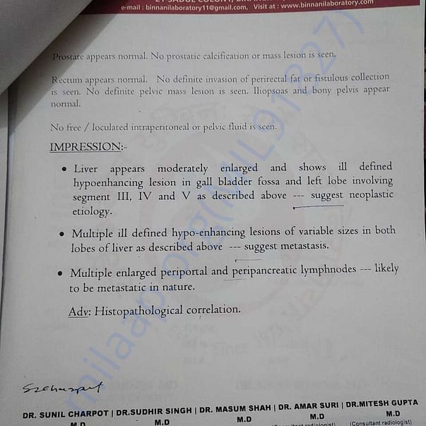 Medical Report