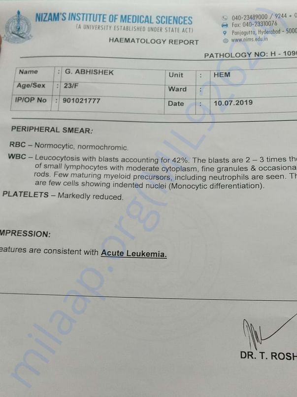 Doctor's prescription