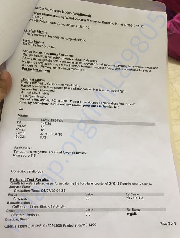 Medical report 4