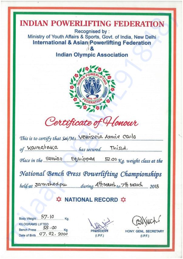 National senior powerlting championship