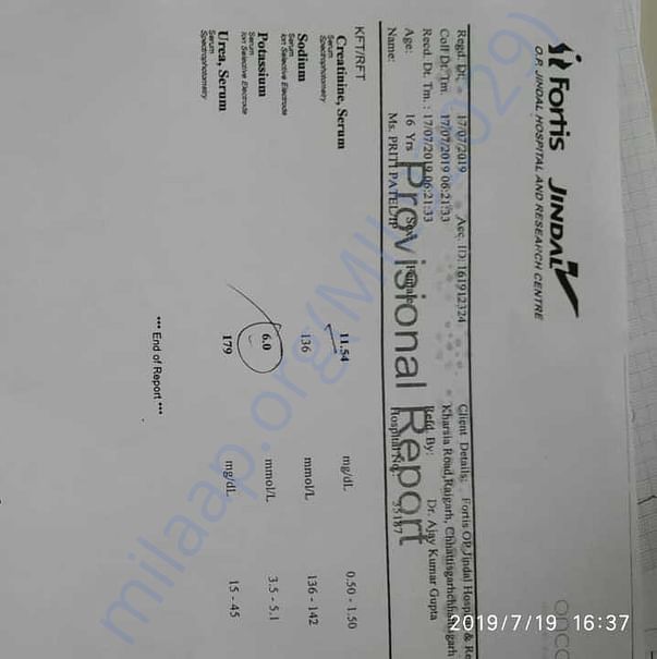 Medical Report