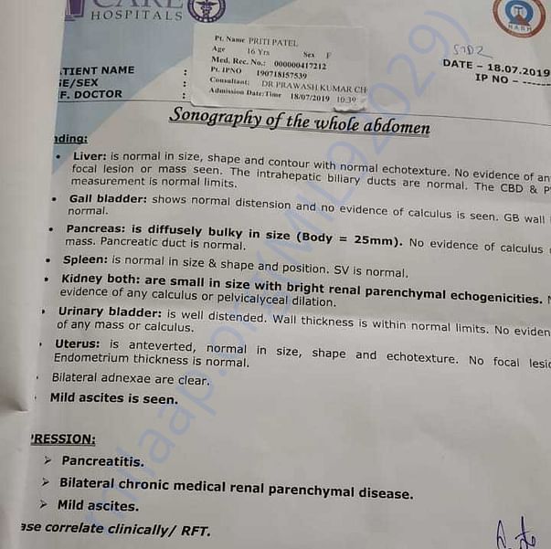 Medical Report