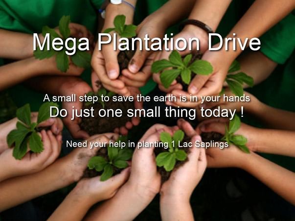 Join Hands For Greener Planet.