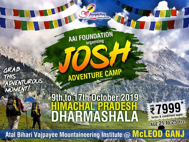 Sponsor Adventure Camp at Mcleod Ganj