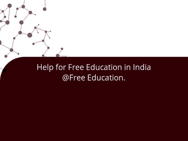 Help for Free Education in India @Free Education.