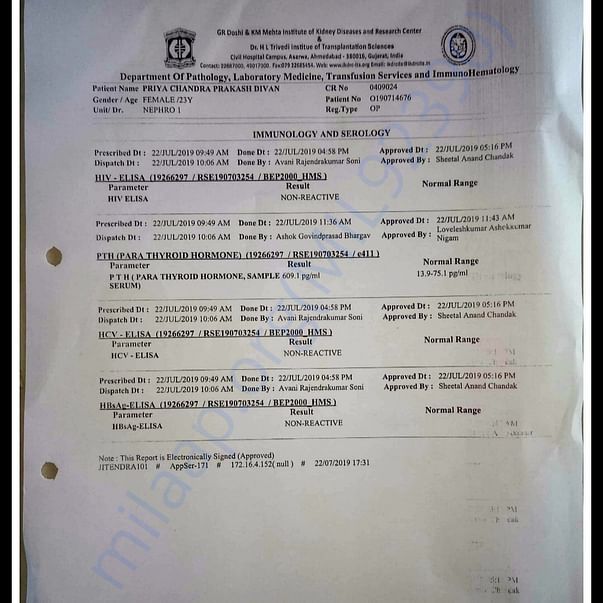 Medical Report