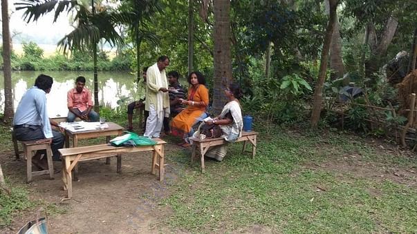 Organised a awareness camp for fight against global warming